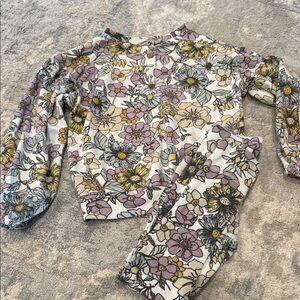 Jessica Simpson Floral Kids Matching Set - 6X